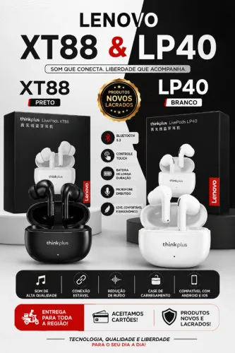 FONE BLUETOOTH LENOVO