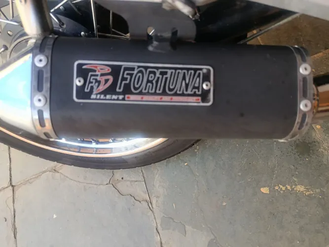 Escapamento fortuna cg 160 completo