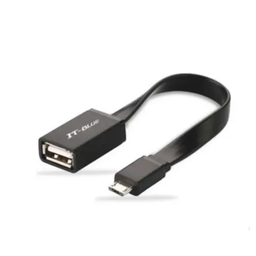 Cabo Adaptador USB Micro USB OTG It-Blue