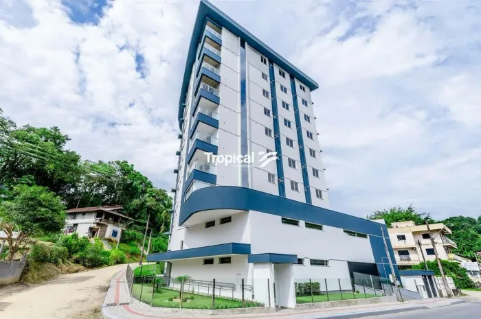 Apartamento com 2 dormitórios para alugar, 77 m² por R$ 3.300/mês - Fortaleza - Blumenau/S