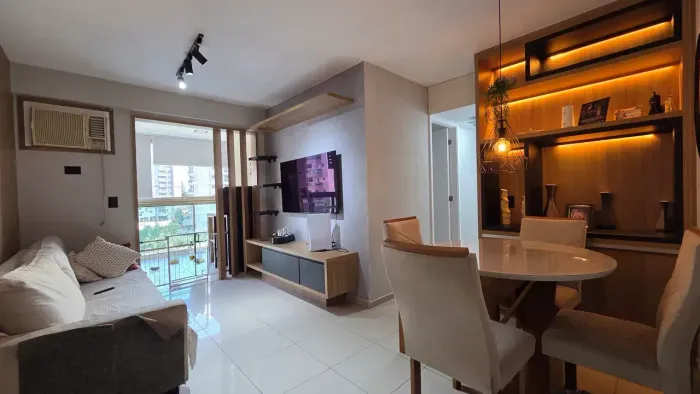 Apartamento mobiliado á venda de 2 quartos na Barra Olímpica - Rio de Janeiro - RJ