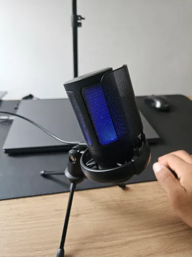 Microfone dinâmico 2 meses de uso