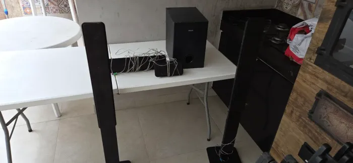 Caixas de som de homethater Philips 