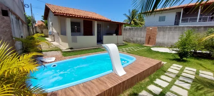 Casa de Temporada com piscina Guriri