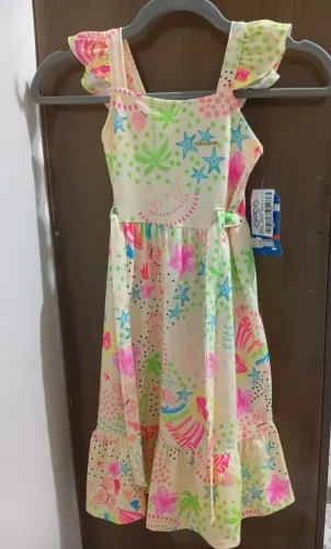 Vestido Infantil Marlan Tam 8 - NOVO COM ETIQUETA: