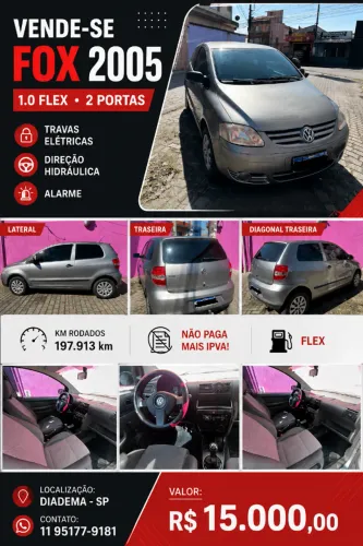 Volkswagen Fox City 1.0mi/ 1.0mi Total Flex 8V 3P 2006