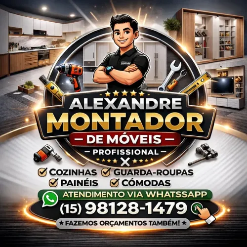 Montador de móveis profissional