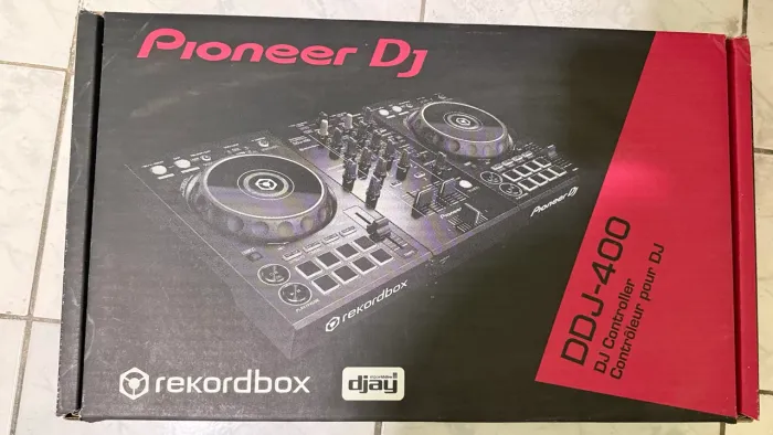 Controlador pioneer DDJ-400 com case