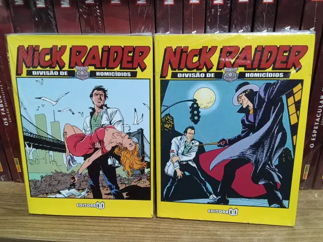 Hq Nick Raider Divisão de Homicídios vol 1 e 2 - Editora 85