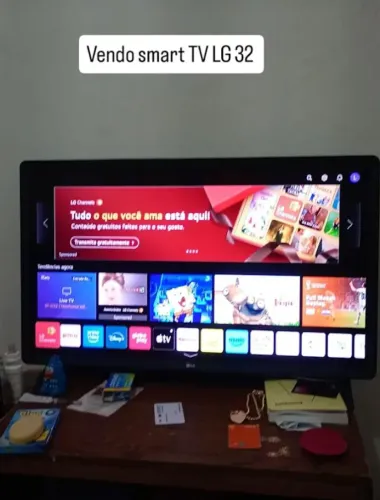 Vendo smart tv LG 32 polegadas