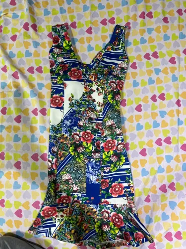Vestido colorido P