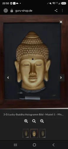 Quadro buda 3d. Veio direto de bali