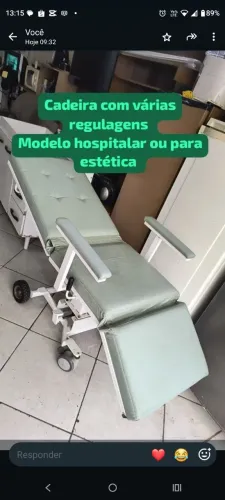 Cadeira Hospitalar ou Para Estética