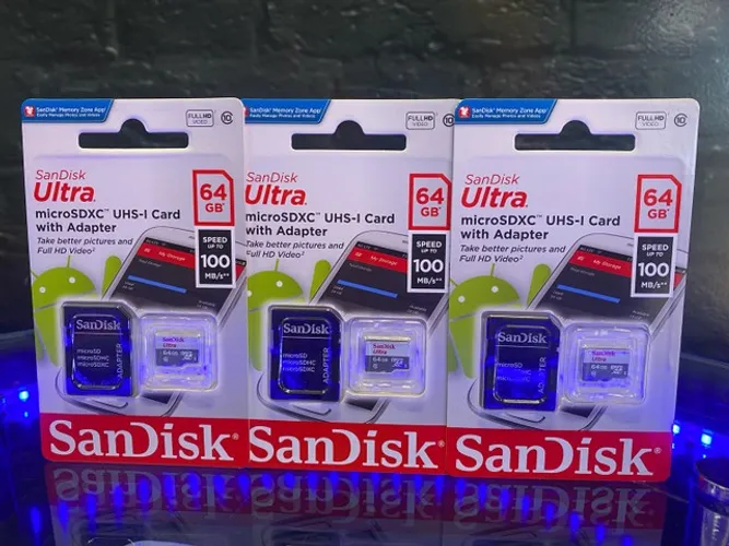 Memória Ultra Sandisk de 64Gb