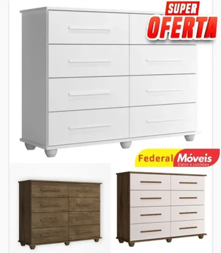 Cômoda apolo 8 Apolo - novo na caixa - entregamos 