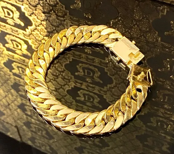 Pulseira Grumet Duplo em Ouro 18K 750