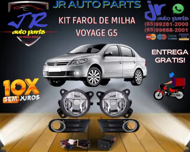 Kit Farol de Milha Voyage G5 