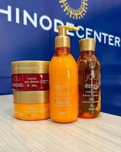 Óleo em Creme | Manteiga | Óleo Desodorante Corporal Joli Cupuaçu e Fava Tonka 200ml