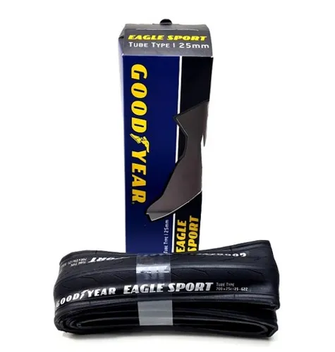 Pneu Bicicleta Speed Goodyear Sport 700 x 25 Dobrável em Kevlar 9188