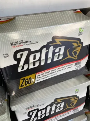 Bateria 60 Ah para carro