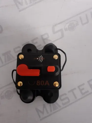 Disjuntor automotivo. 80 amperes. Novo.