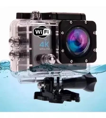 Câmera Filmadora 4k Full Hd Wifi Sport 30 metros profundidade