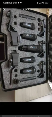 Kit microfone bateria Arcano