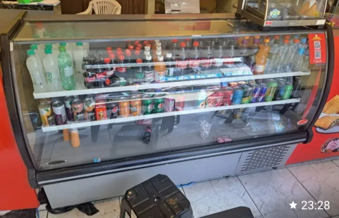 Balcão Refrigerador 2 placas frias - 2 metros