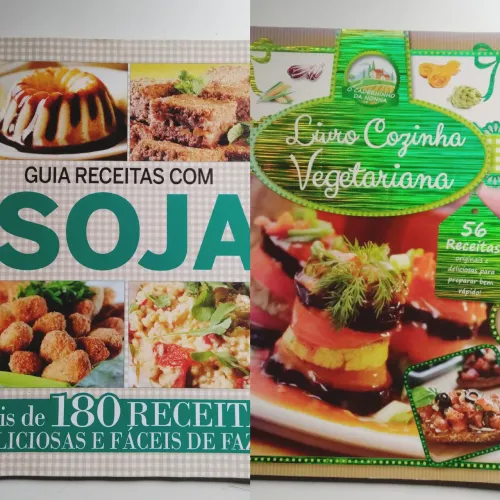 Combo Duplo: 2 Revistas Sobre Culinárias.