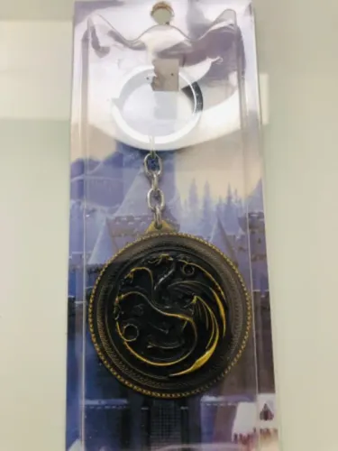 Chaveiro De Metal Game Of Thrones - Targaryen