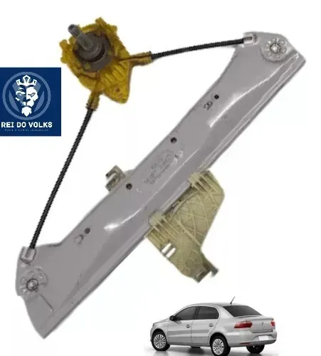 Maquina de vidro traseira direita manual para Voyage G6 2013, 2014, 2015, 2016 