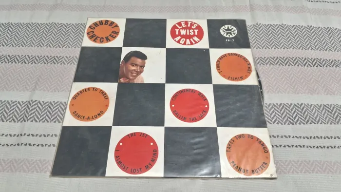 LP DISCO - CHUBBY CHECKER - LETS TWIST AGAIN.