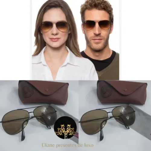 óculos aviador ray ban unisex .