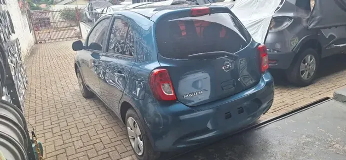 sucata nissan march 1.0 16v 2016