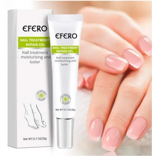 2Un. EFERO Gel De Reparo Para Tratamento De Unhas 20g