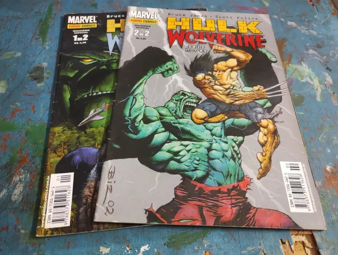 Hulk e Wolverine: Seis horas (completa - ed. Abril)