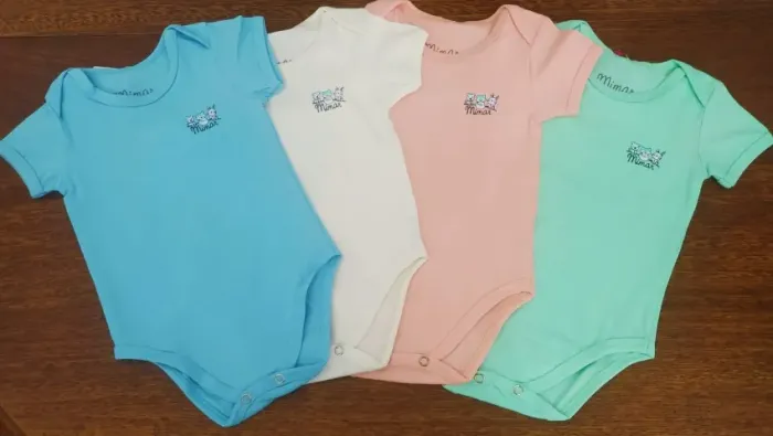 Kit De 4 Bodys Infantis