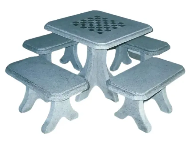 Conjunto Mesa Quadrada com 4 bancos