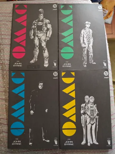 Omac por John Byrne completa em 4 partes lançada pela editora nova sampa