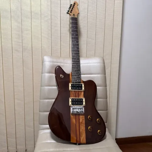 Guitarra Luthier Jaguar - Feita com muito capricho, madeiras mobres, caps PRS SE - Linda!