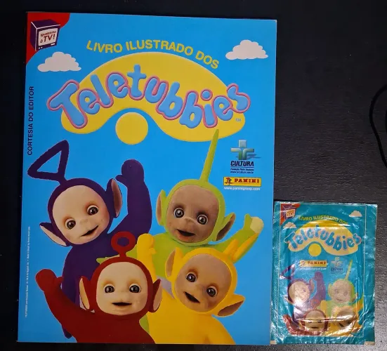 Album de figurinhas Teletubbies Panini Completo 