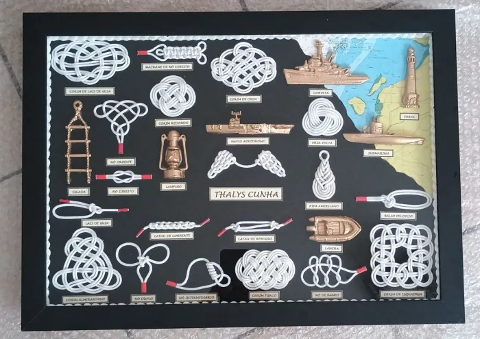 Quadro de nós marinheiro