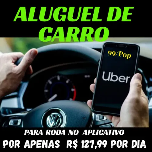 Alugue - se veiculo pra uber/99 pop
