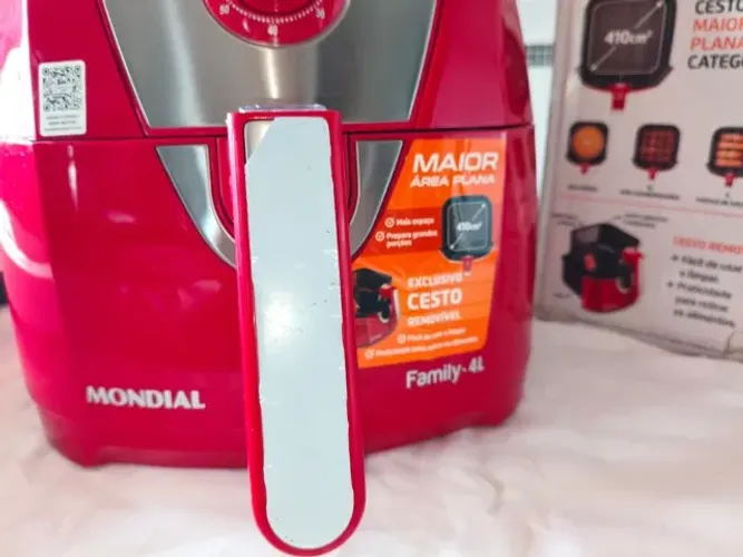Fritadeira Elétrica sem óleo Mondial 1500W