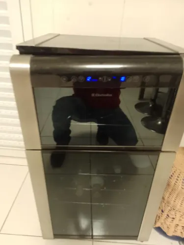 Adega Eletrolux 25 garrafas . Tem que poro gás 