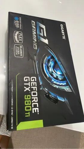 Placa de Vídeo Gigabyte GeForce GTX 980 Ti G1 Gaming 6GB GDDR5