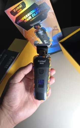 Máquina de acabamento profissional Kemei Max 5090