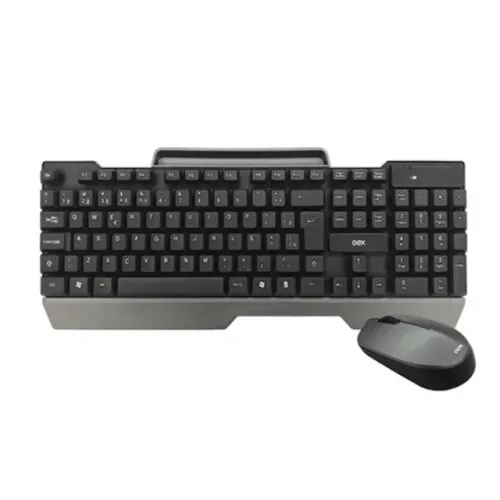 Combo Teclado + Mouse Wireless TM406 Office Preta - Oex   cod: 1656