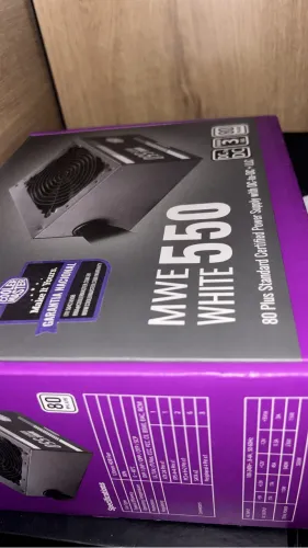 Fonte Cooler Master 550w 80 plus White