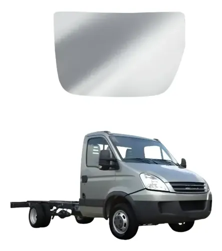 Lente Inferior Retrovisor Iveco Daily 08 / 15 Lado Direito